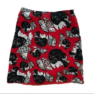 Castelbajac vintage 80s/90s mafalda a-line mini skirt